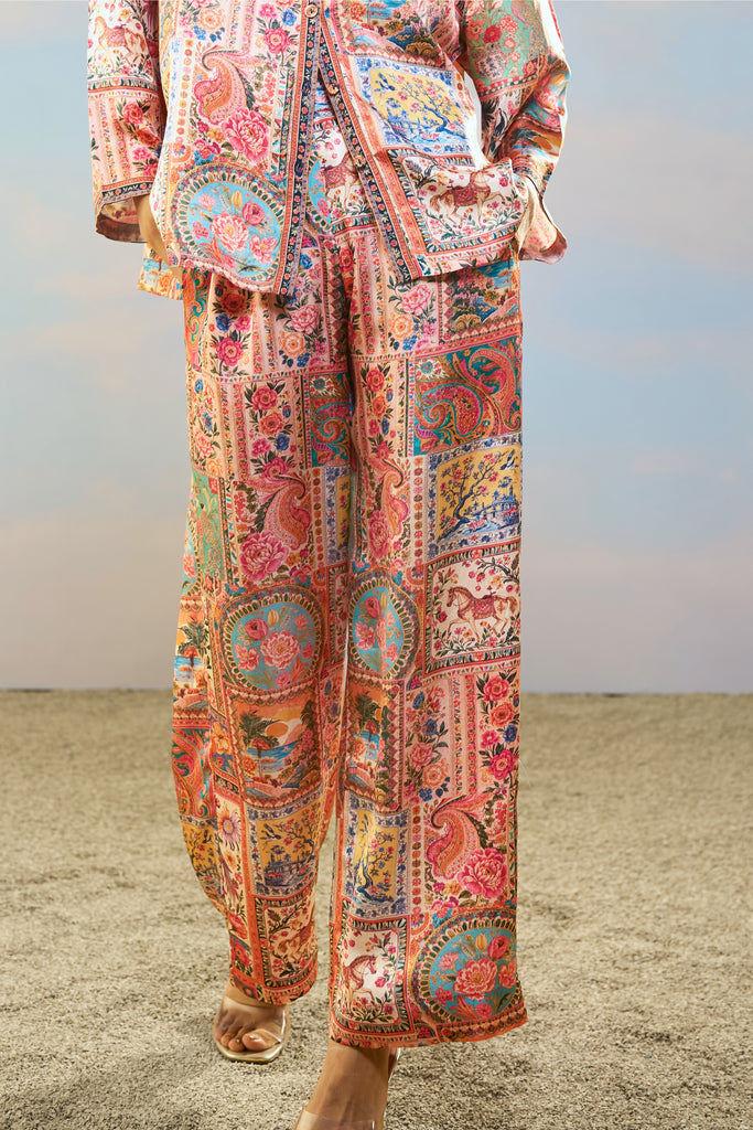 ORNAMENTAL PRINT PANT dash and dot