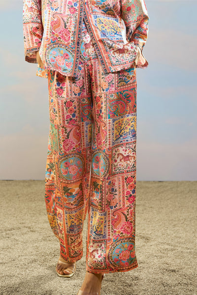 ORNAMENTAL PRINT PANT