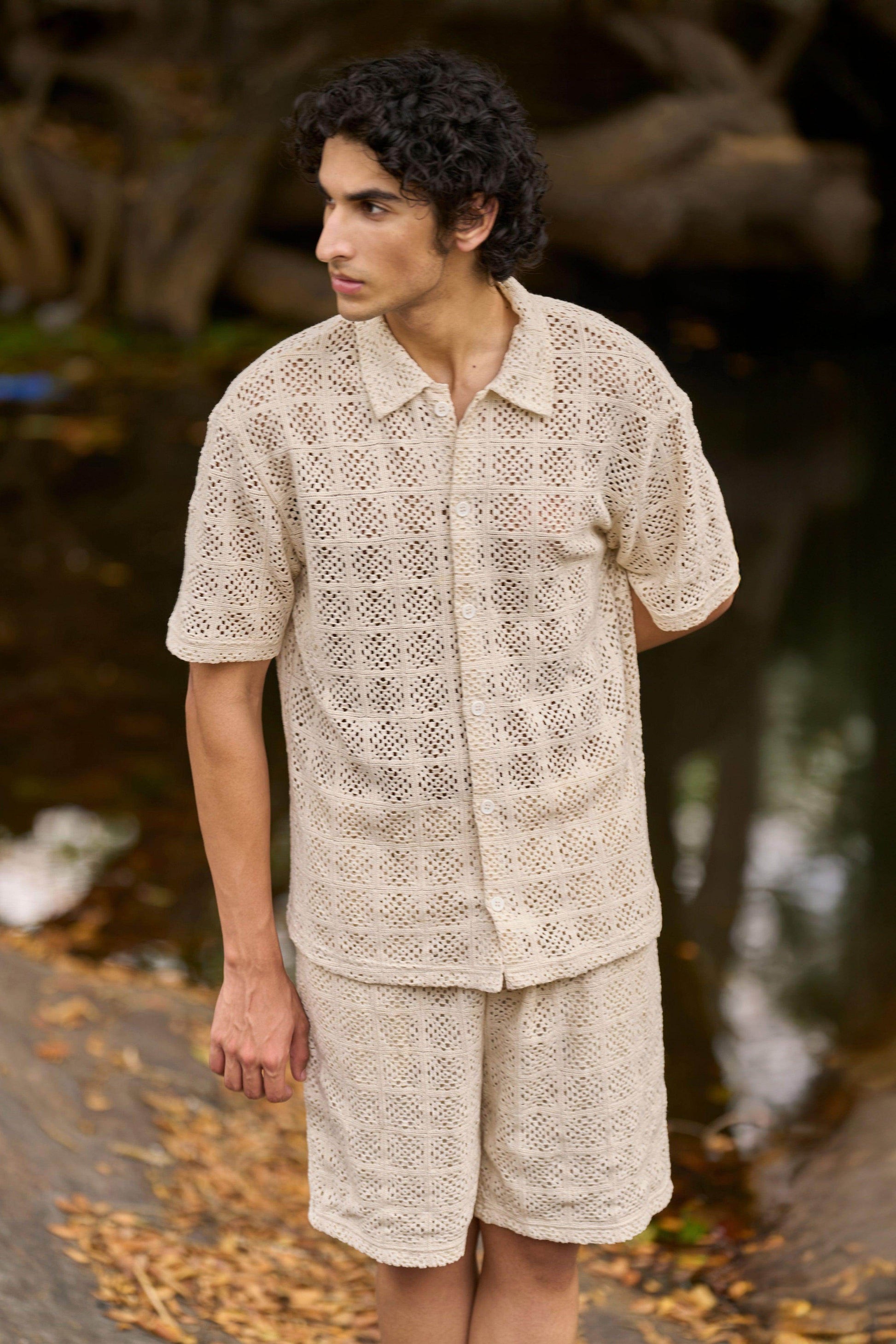 CROCHET SHORTS SET - dash and dot