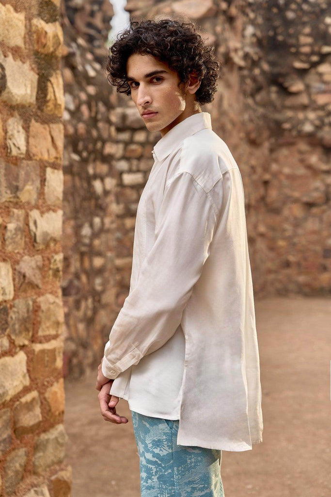 PINTUCK FRONT SHIRT - dash and dot dash and dot