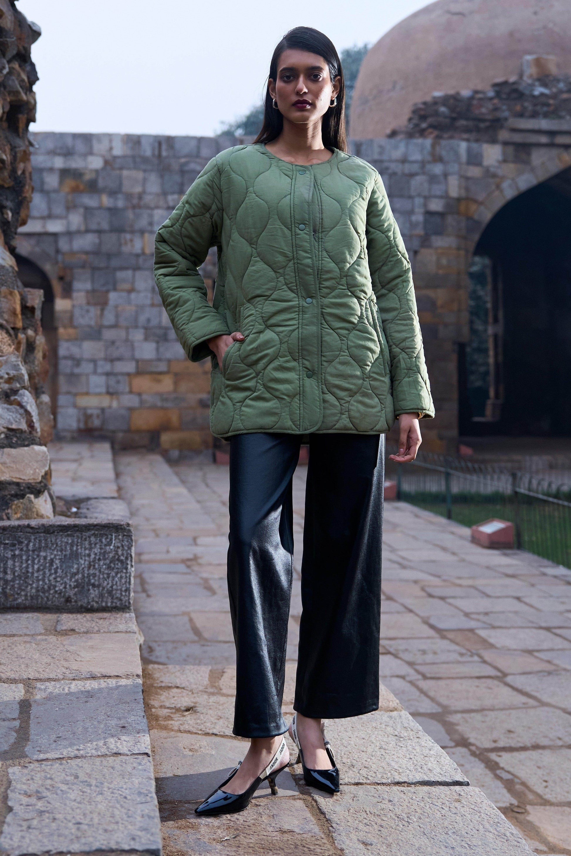 QUILTED JACKET - dash and dot