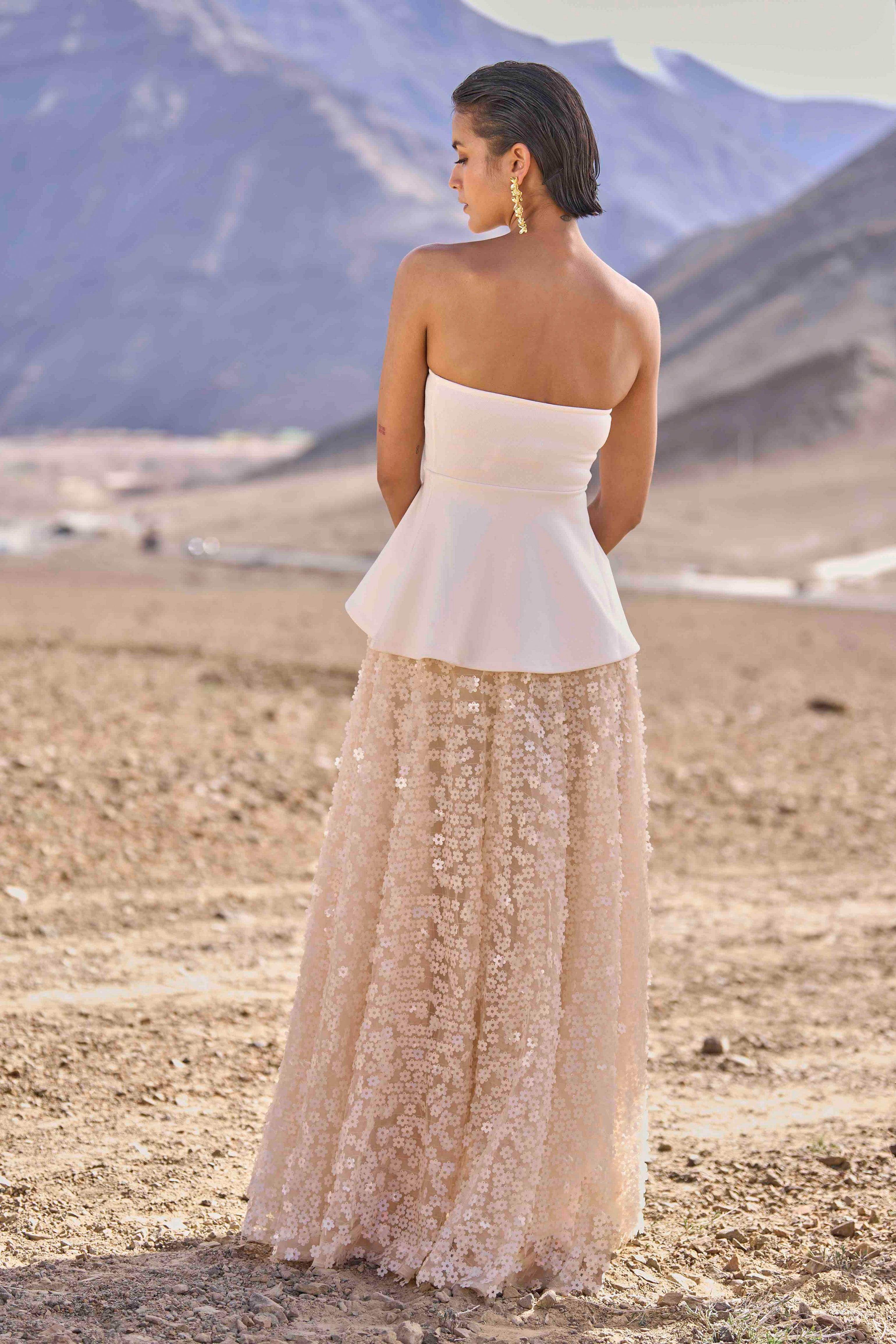 Dash and Dot - IVORY PEPLUM TOP | Online Store – dash and dot