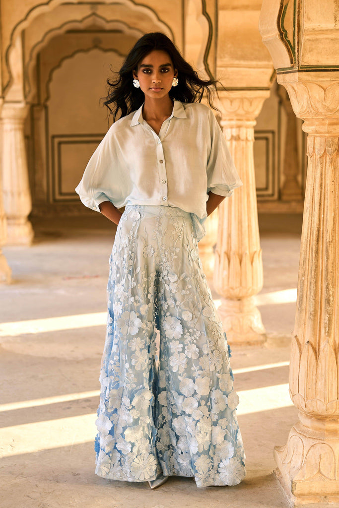 SHIRT AND LACE PANT SET - dash and dot dash and dot