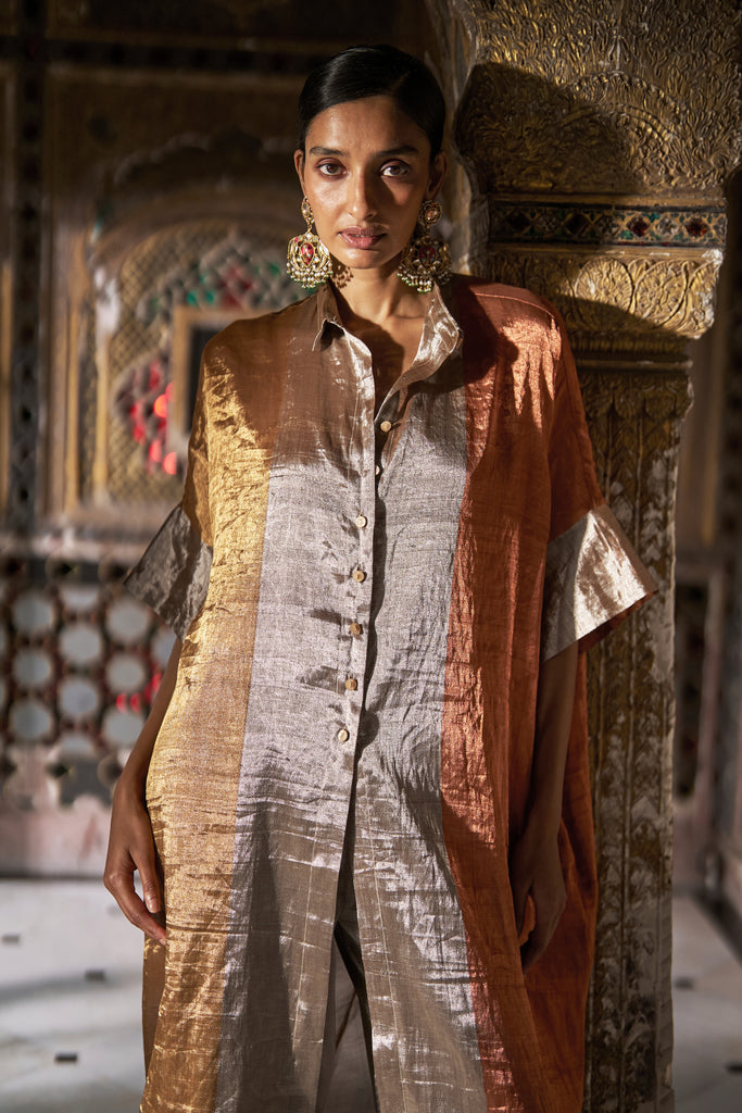 BENARES STRIPED LONGLINE SET dash and dot