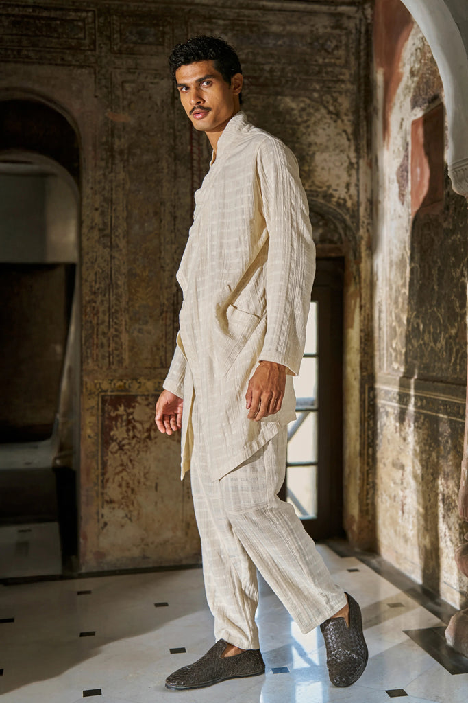 TEXTURED LINEN PANT dash and dot