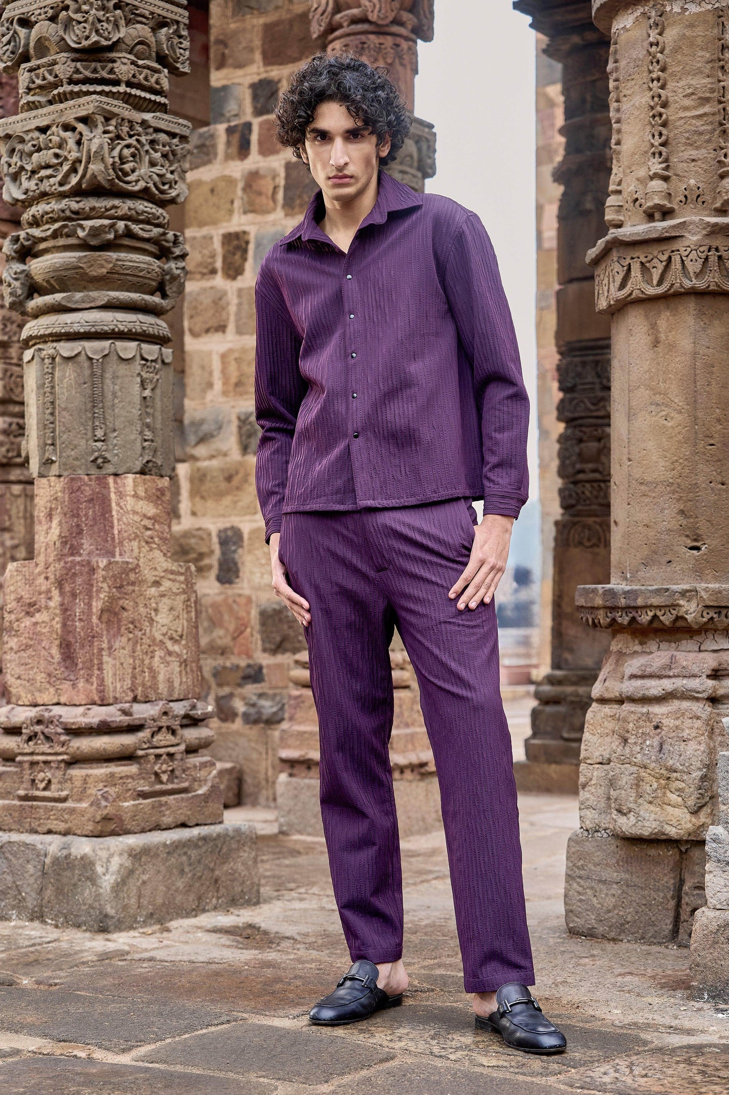 TEXTURED PANT - dash and dot