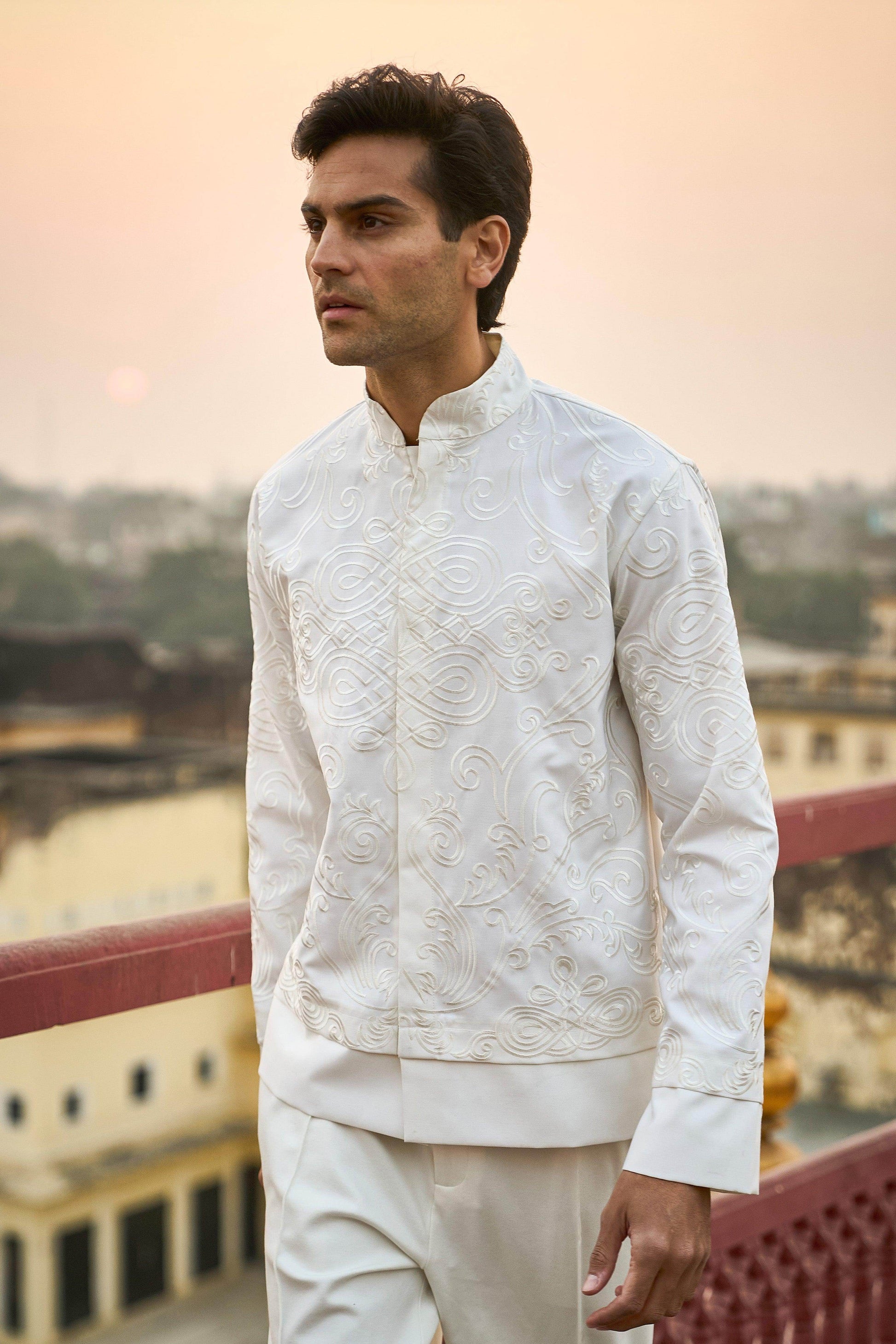 CORD EMBROIDERED SHIRT - dash and dot