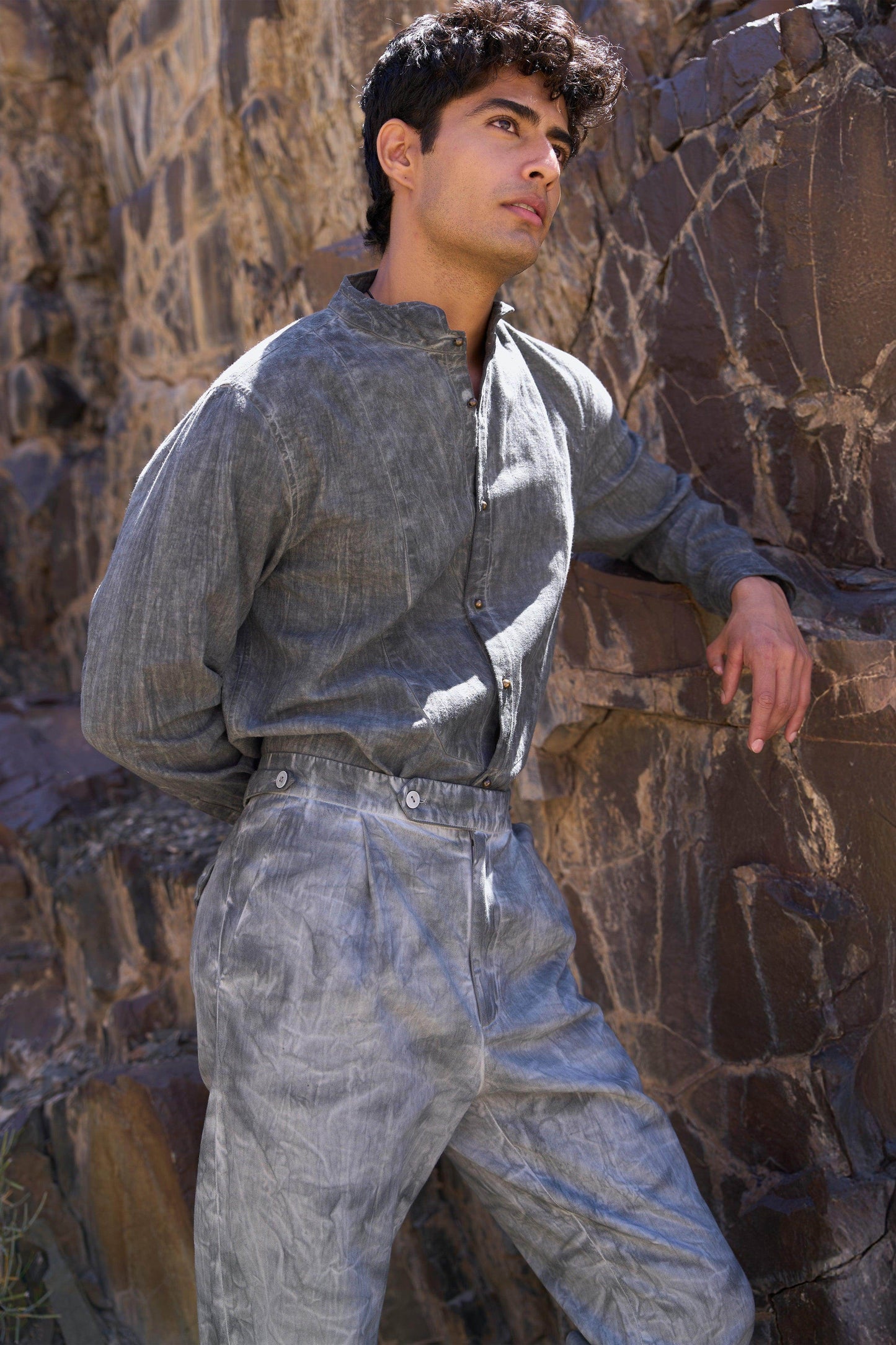 WASHED PANT SET - dash and dot