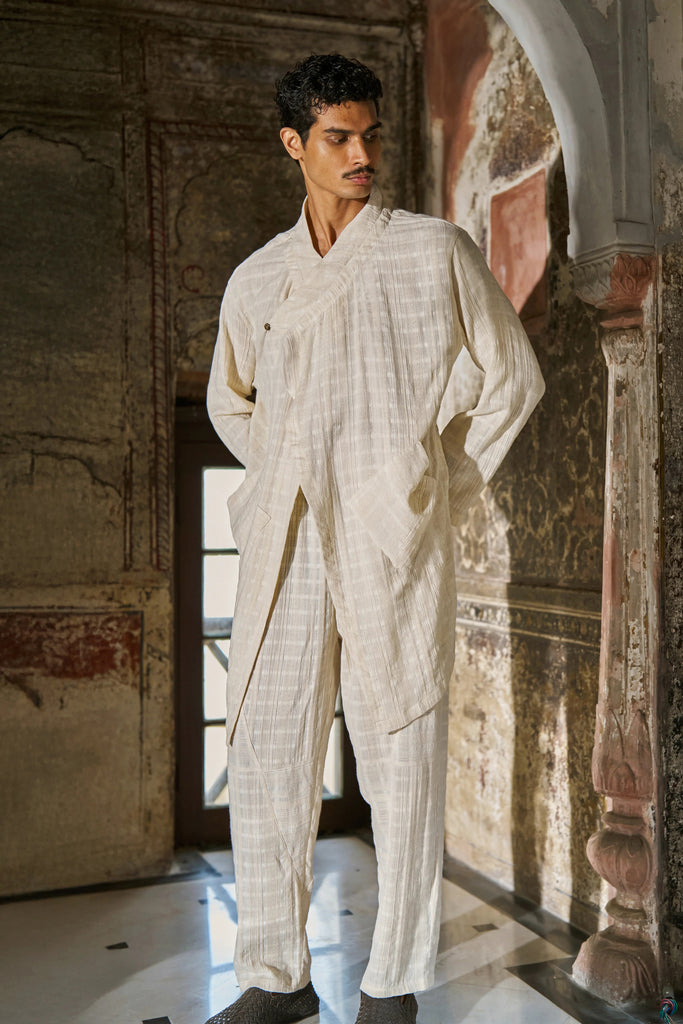 TEXTURED LINEN PANT dash and dot