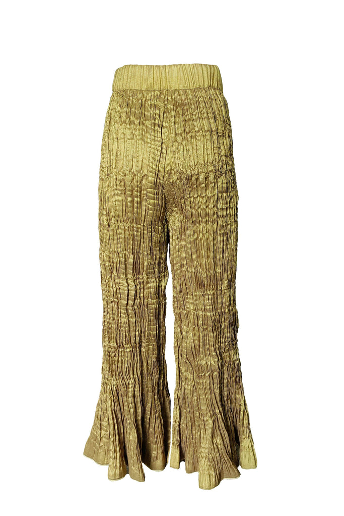 CRUSHED GOLD PANT - dash and dot dash and dot