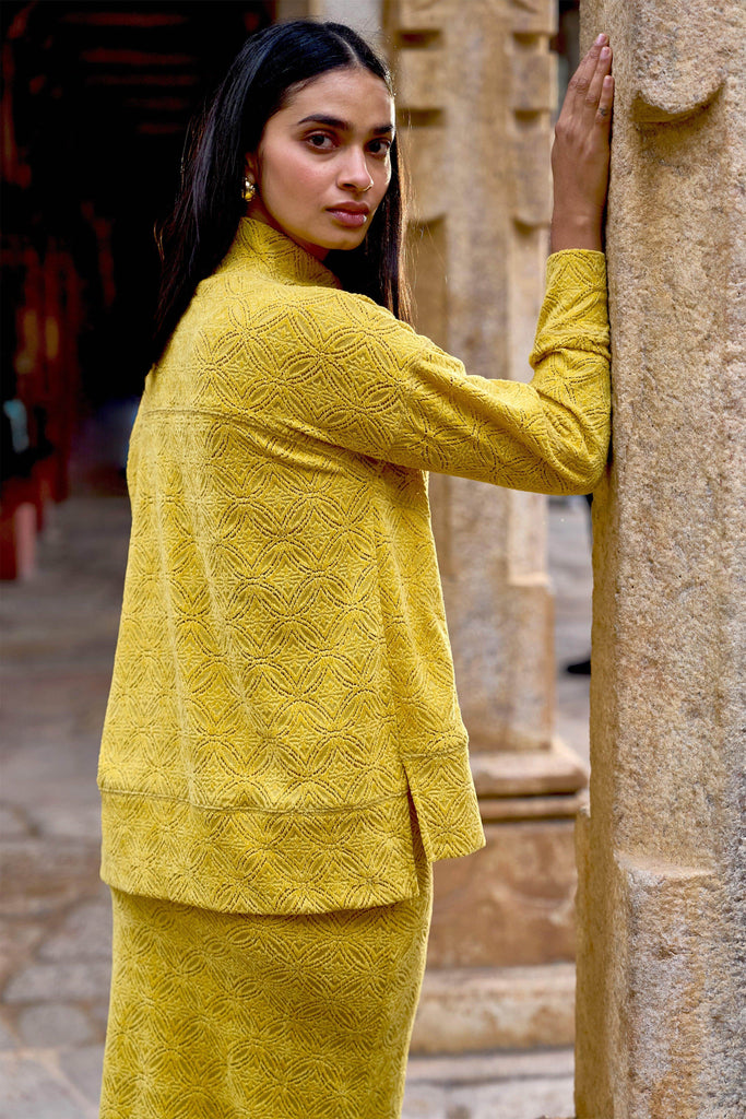 KNITTED LACE BOXY TOP - dash and dot dash and dot