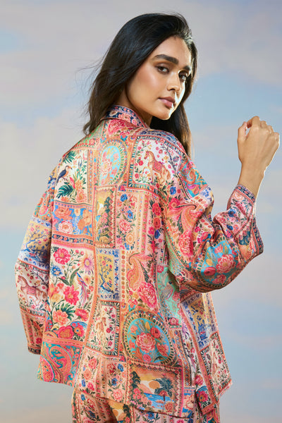 ORNAMENTAL PRINT SHIRT