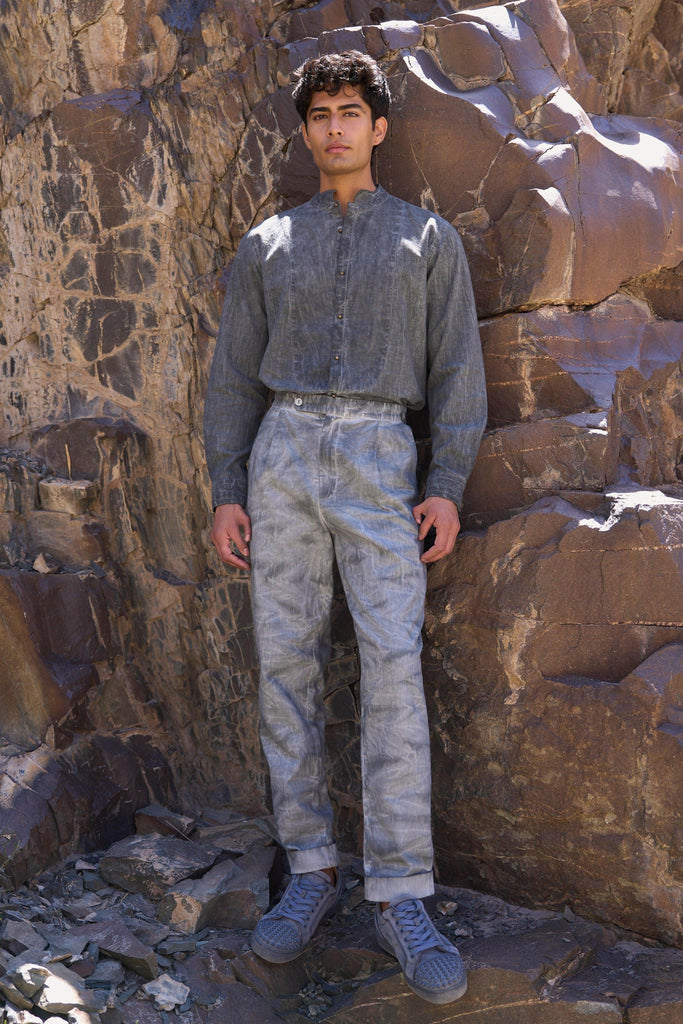 WASHED PANT SET - dash and dot dash and dot