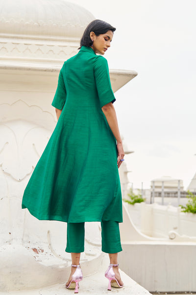 TEXTURED LONGLINE TOP AND PANT