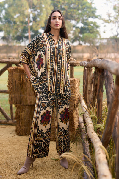 BAROQUE PRINTED BOXY SHIRT