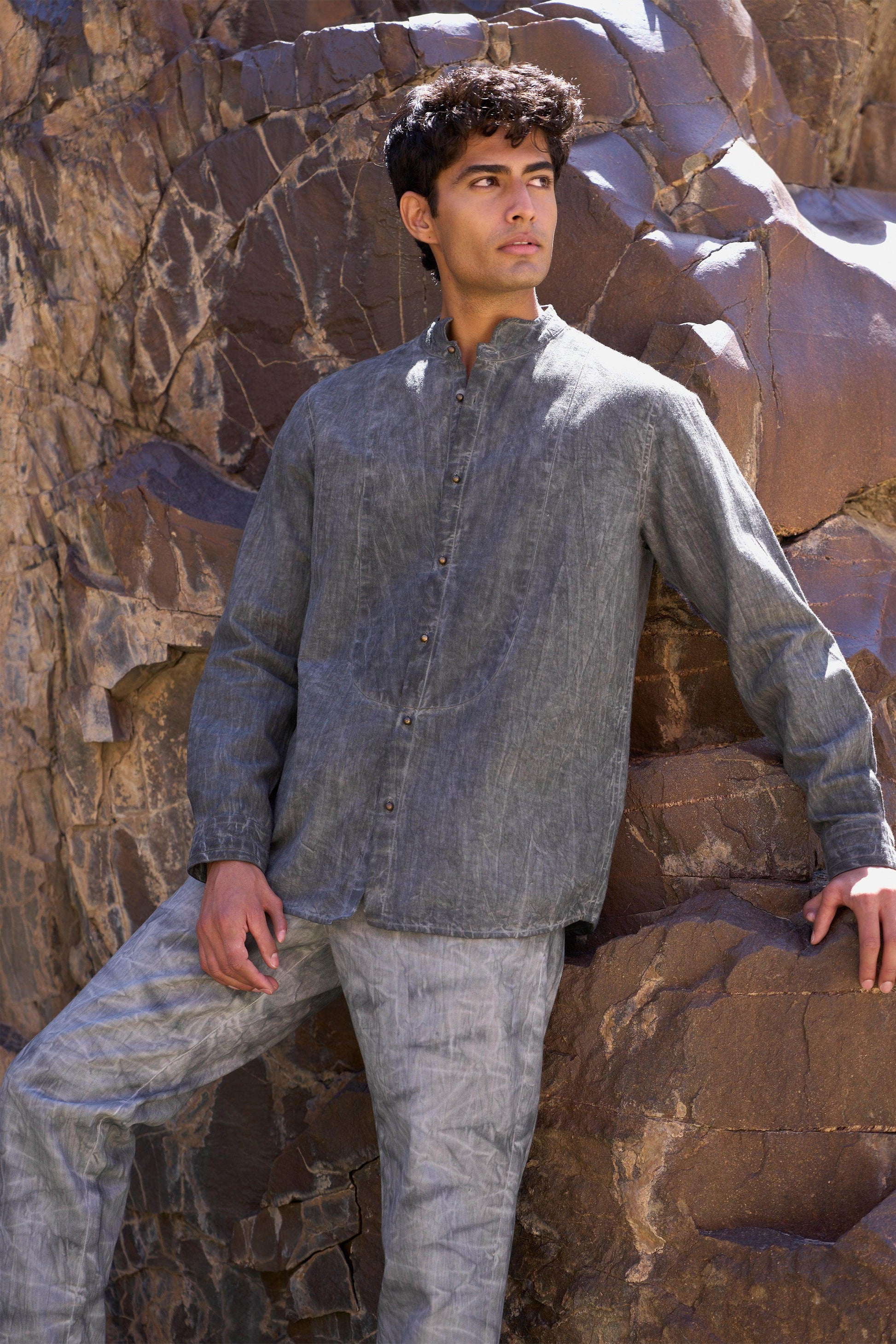 WASHED PANT SET - dash and dot