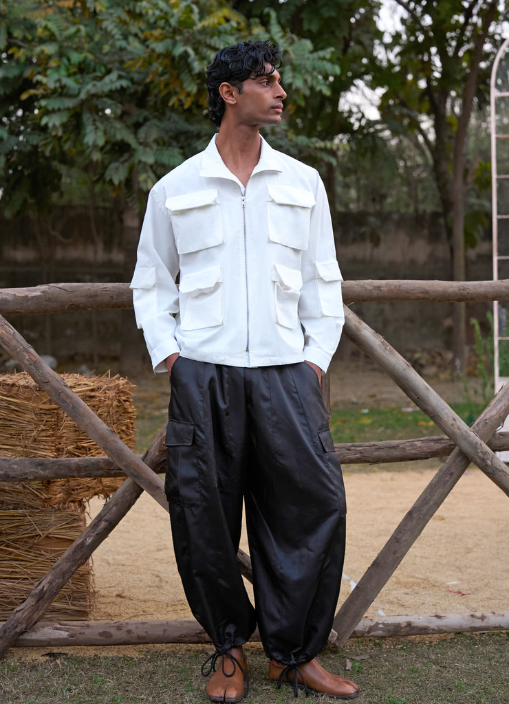 BLACK JOGGER PANT dash and dot