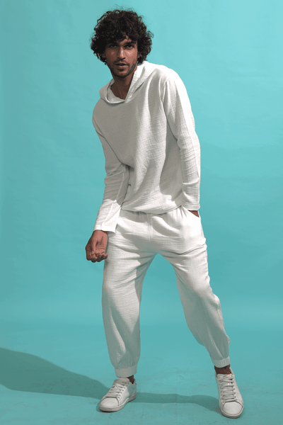 CRINKLE COTTON COORD SET - dash and dot