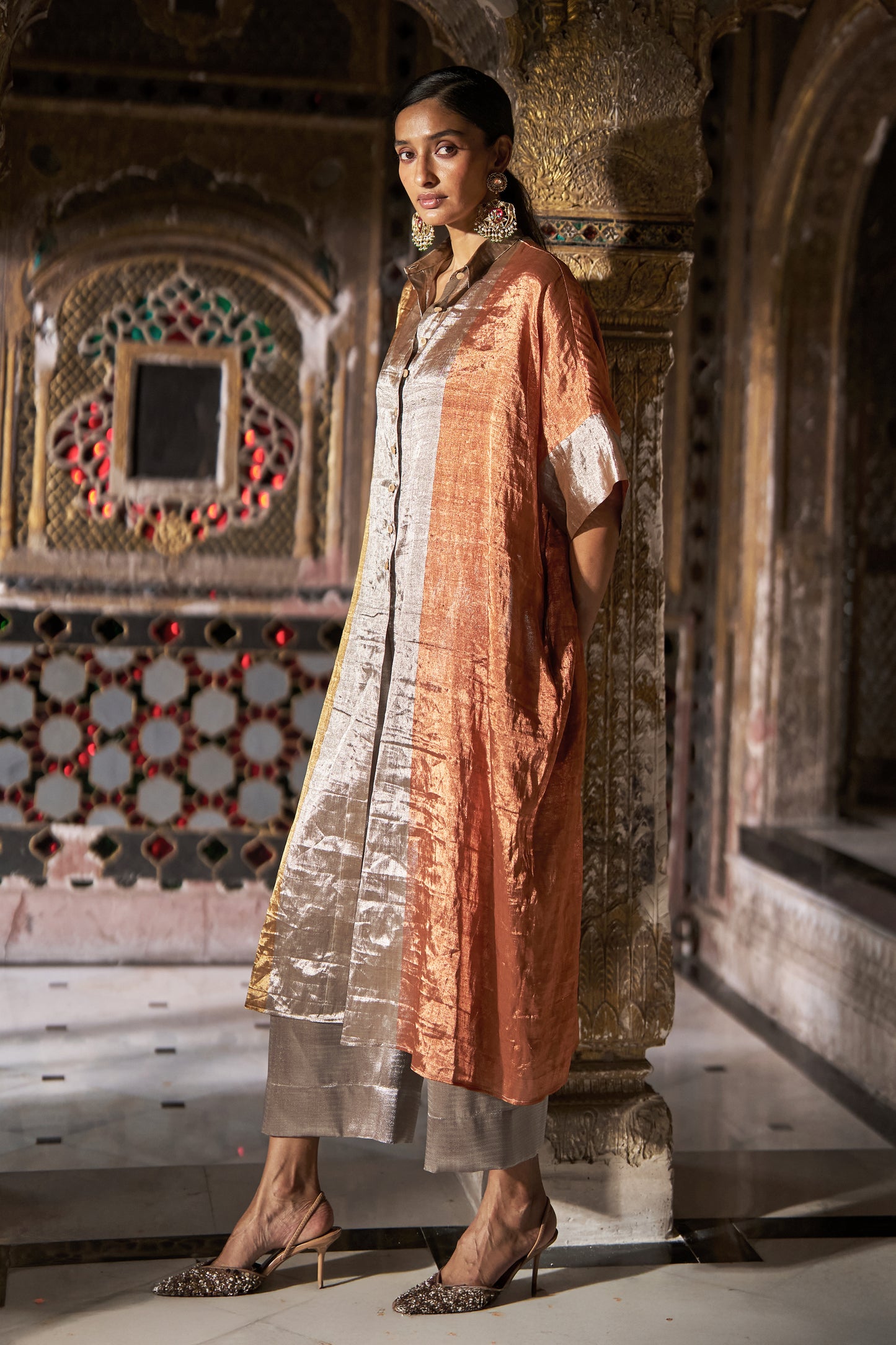 BENARES BROCADE PANT