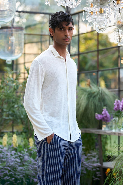 KNITTED HEMP SHIRT