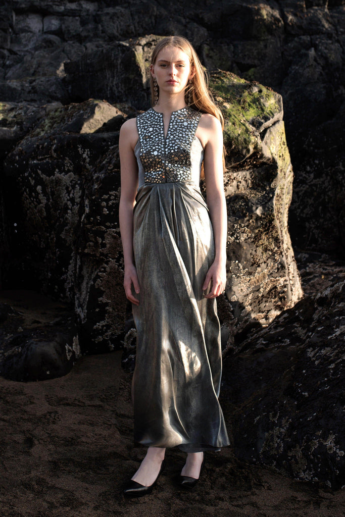 LAMÉ MIRROR MAXI - dash and dot dash and dot