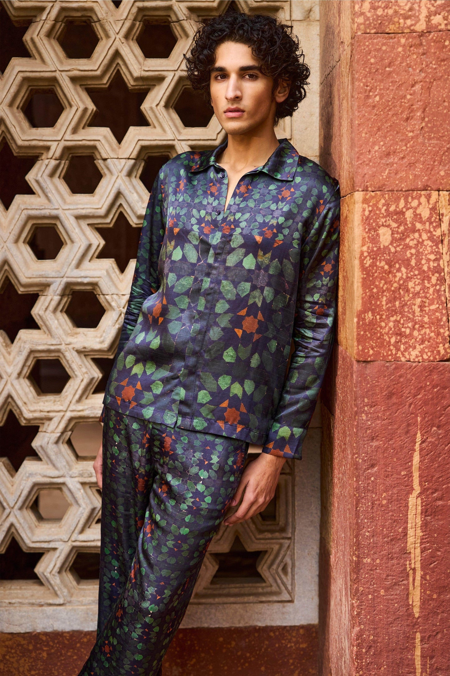 MOSAIC PRINT SET - dash and dot