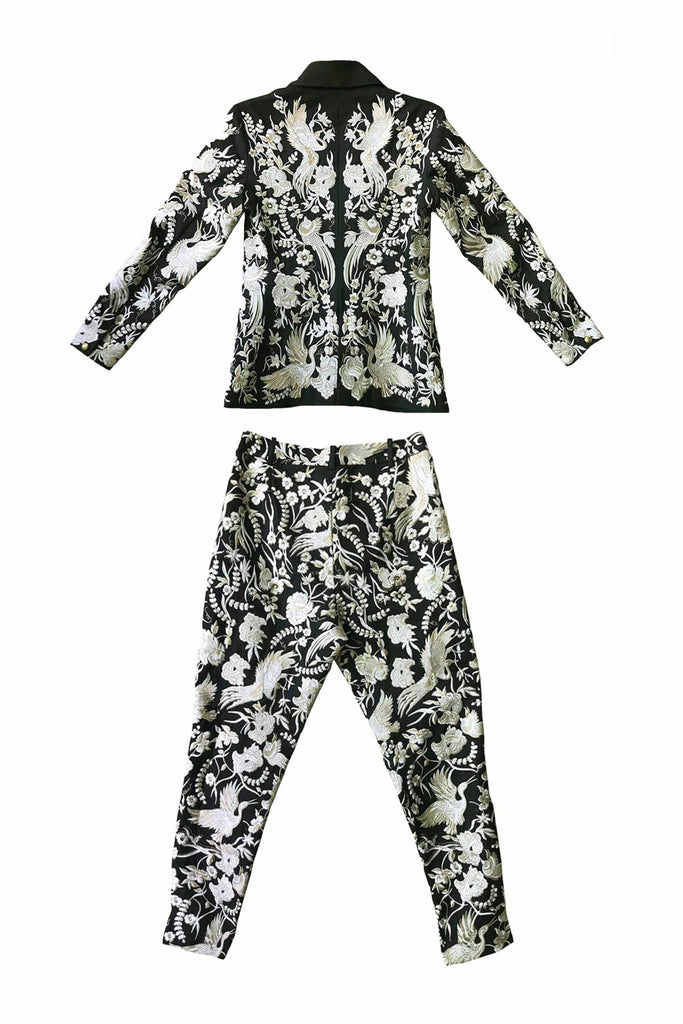 EMBROIDERED JACKET SET - dash and dot dash and dot