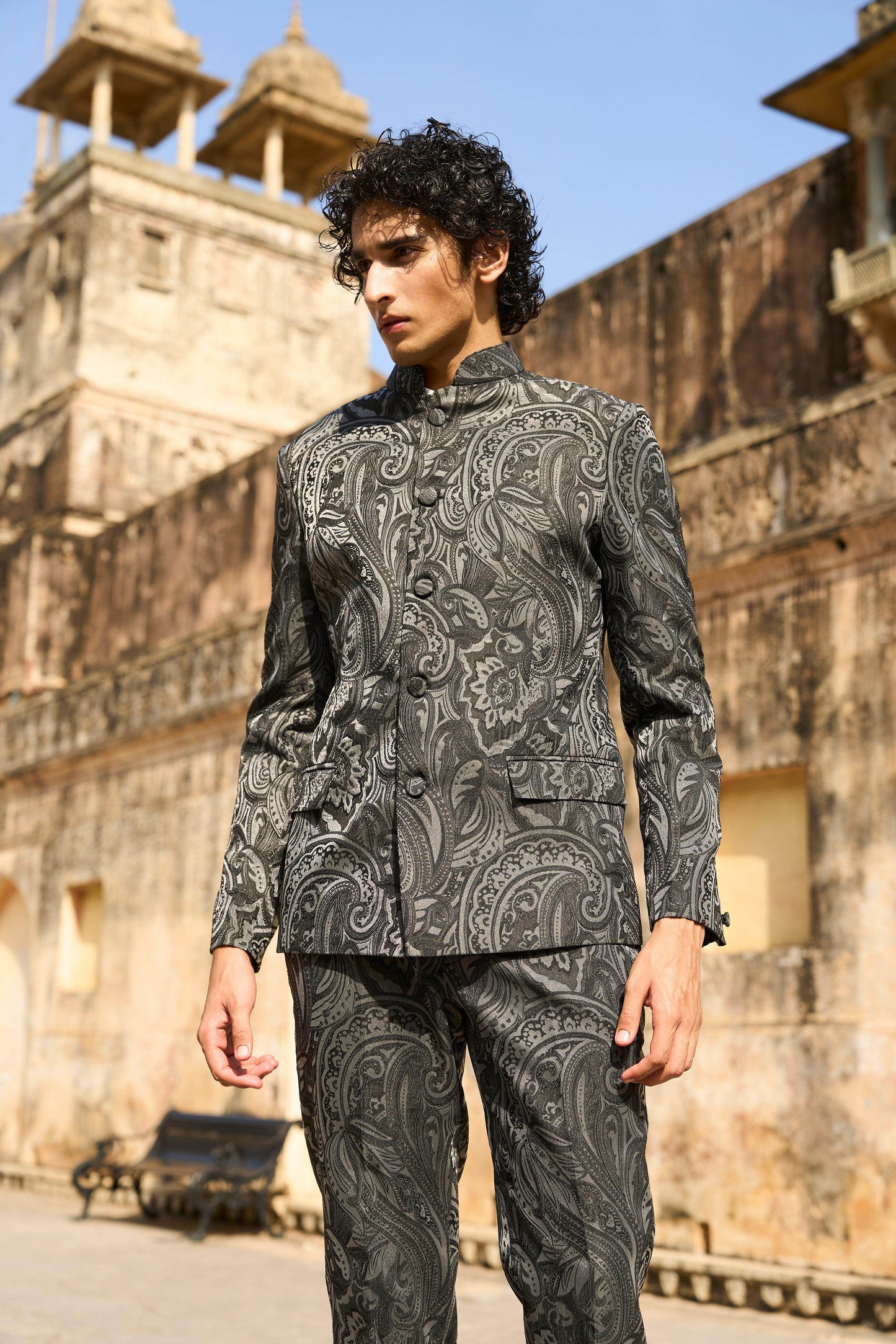 PAISLEY SUIT - dash and dot