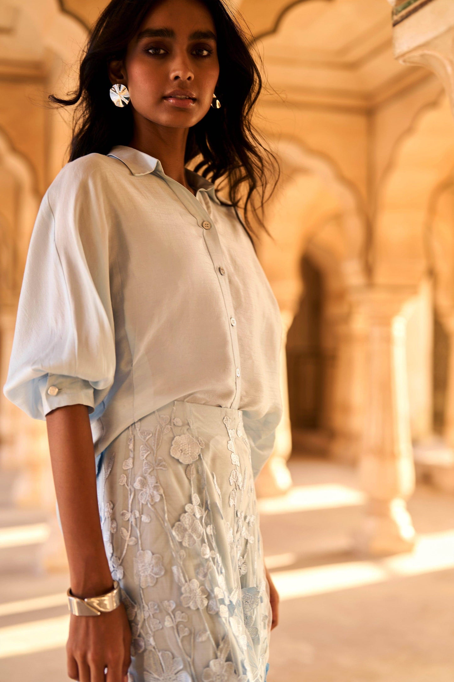 SHIRT AND LACE PANT SET - dash and dot