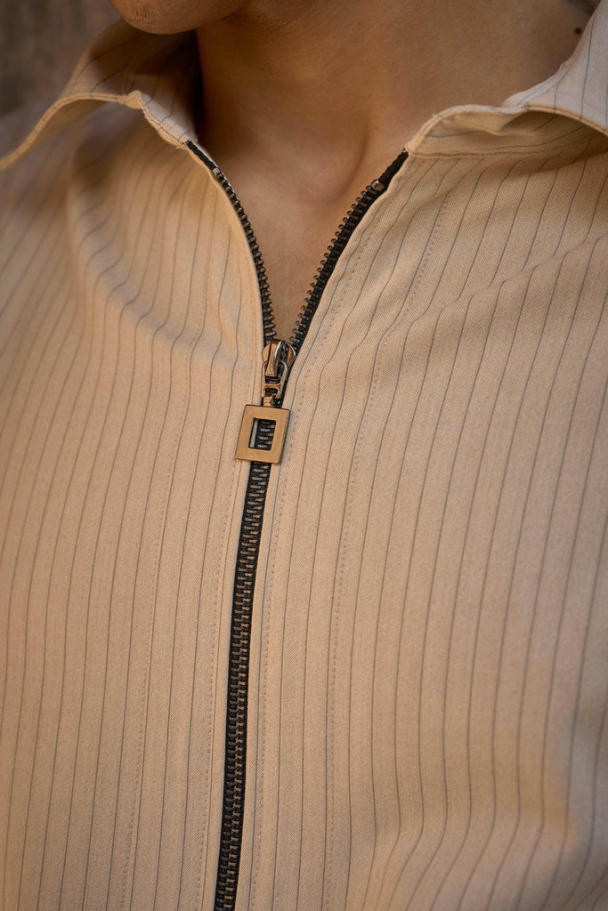 PINSTRIPE SHIRT AND PANT - dash and dot dash and dot