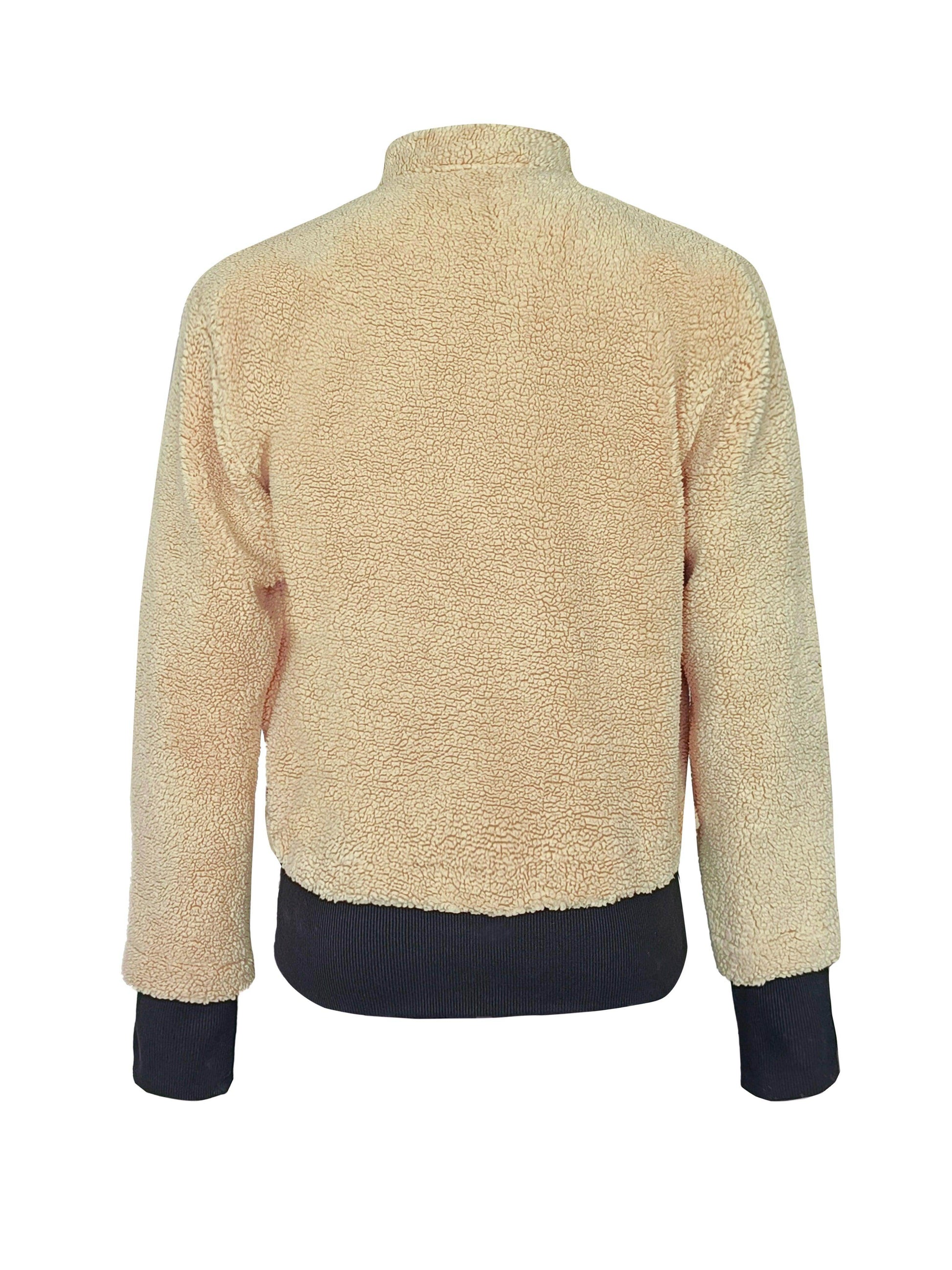 SHERPA BOMBER JACKET - dash and dot