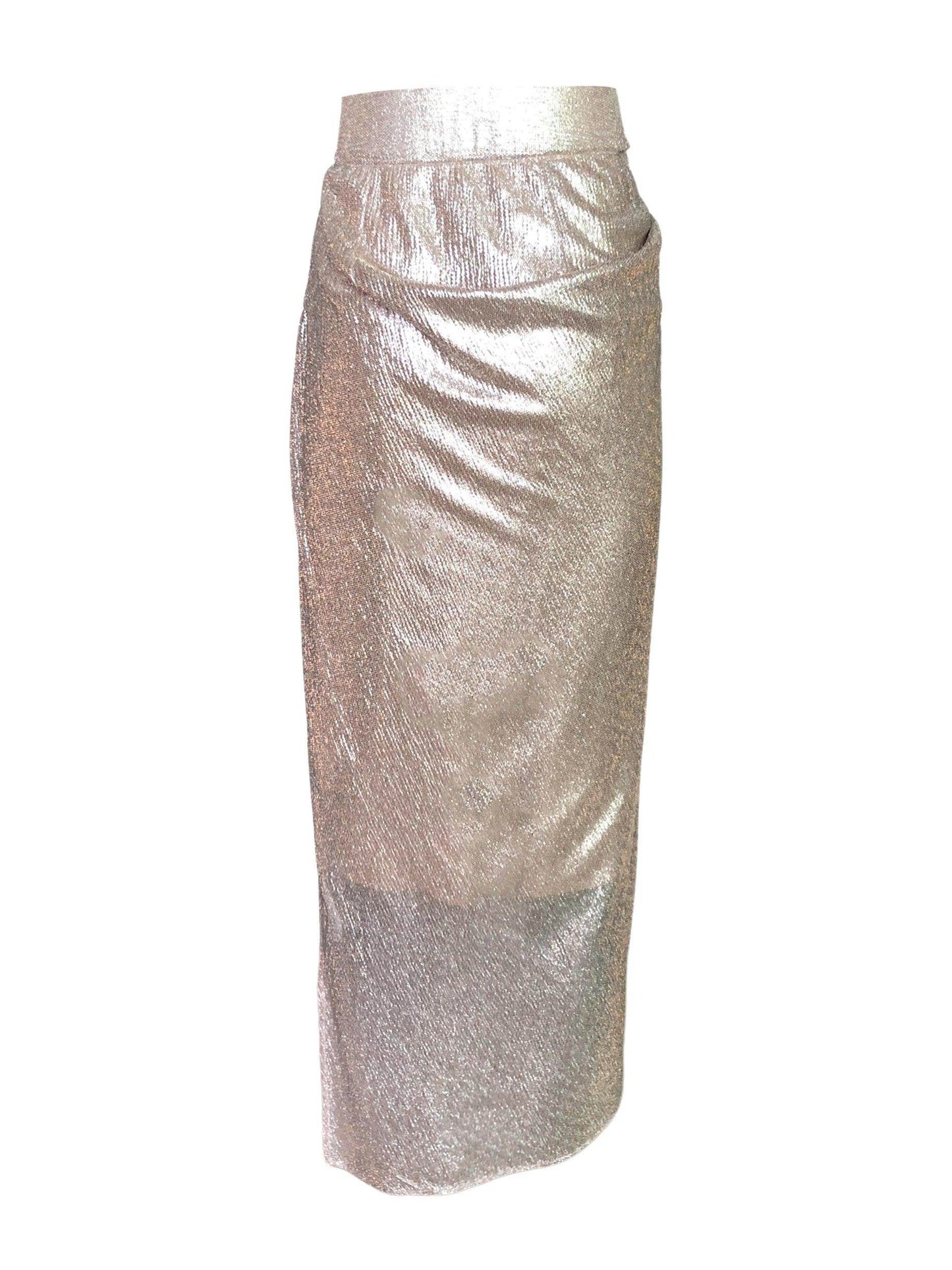 SHIMMER WRAPPED SKIRT - dash and dot