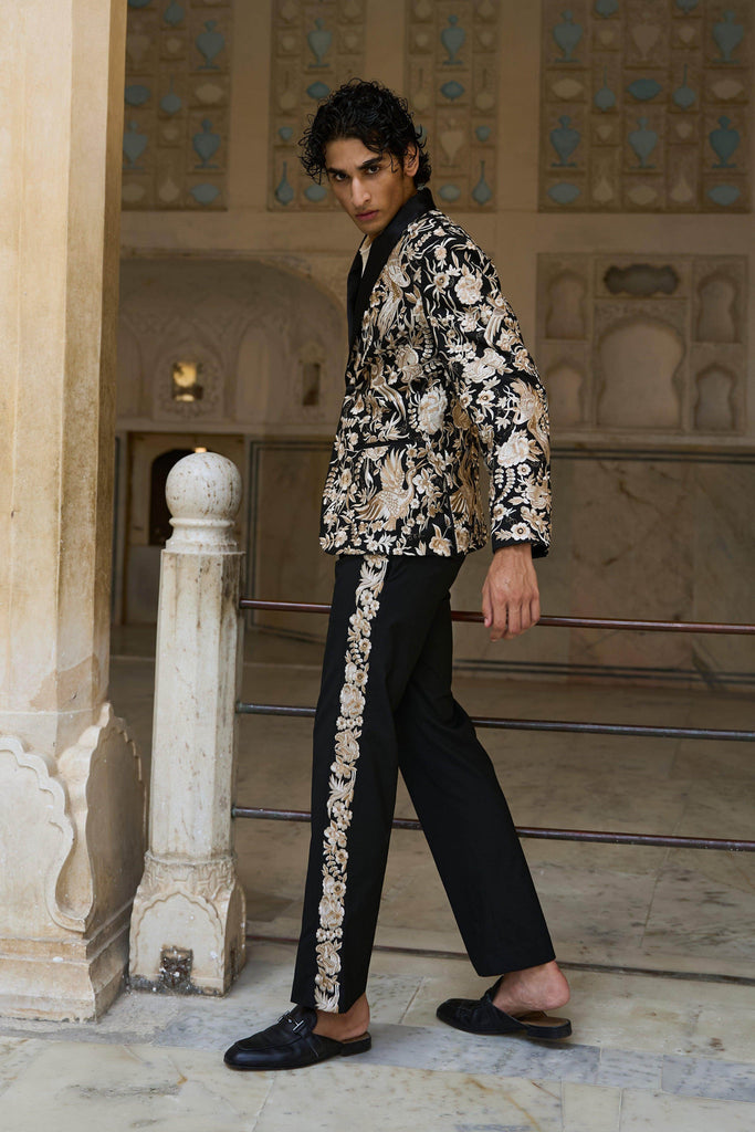 EMBROIDERED JACKET, SHIRT AND PANT - dash and dot dash and dot