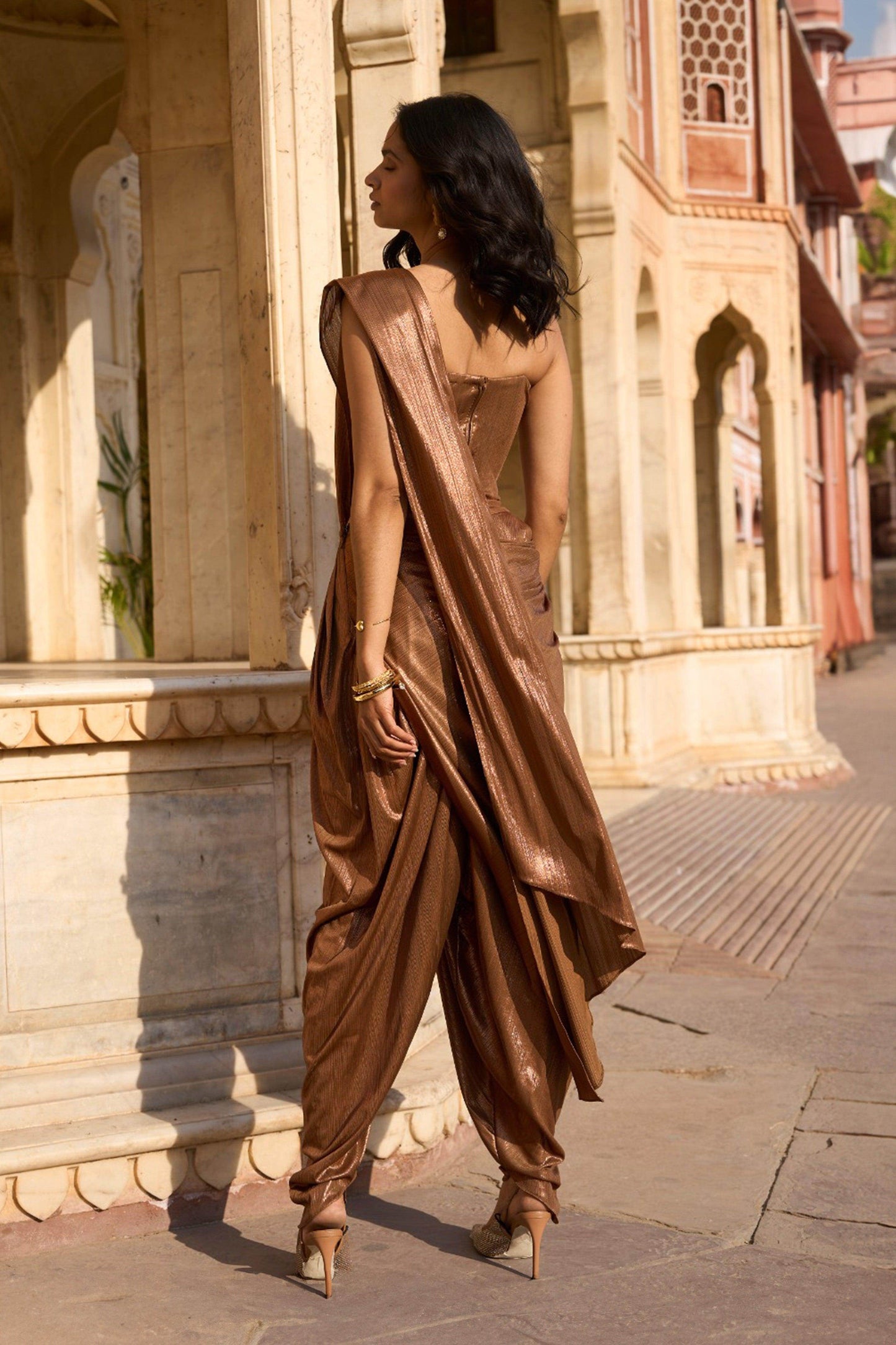 SARI DRAPE CORSET & PANT - dash and dot