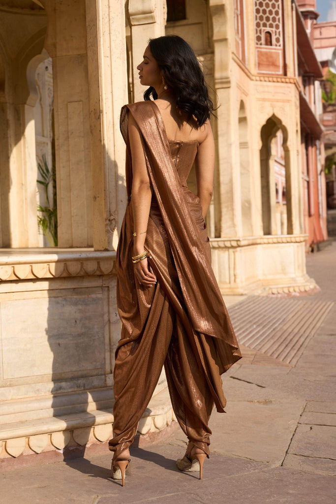 SARI DRAPE CORSET & PANT - dash and dot dash and dot