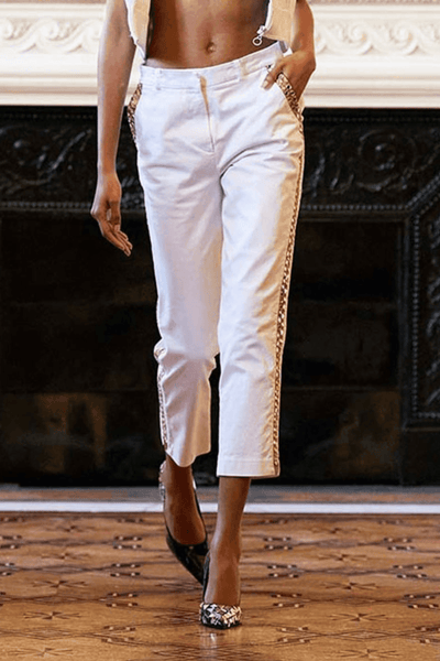 MIRROR STRIPE PANT - dash and dot