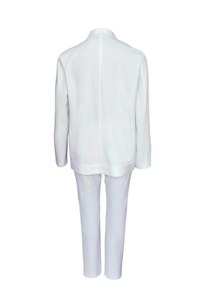 ALL WHITE PANTSUIT - dash and dot dash and dot