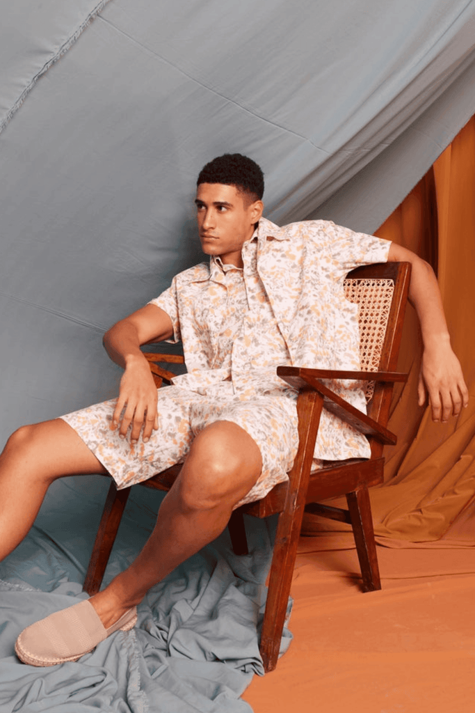 PRINTED SHORTS SHIRT - dash and dot dash and dot