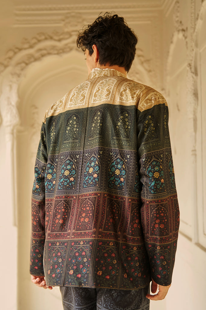 MUGHAL PRINT SHACKET dash and dot