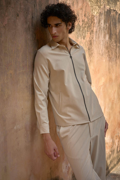 PINSTRIPE SHIRT AND PANT - dash and dot