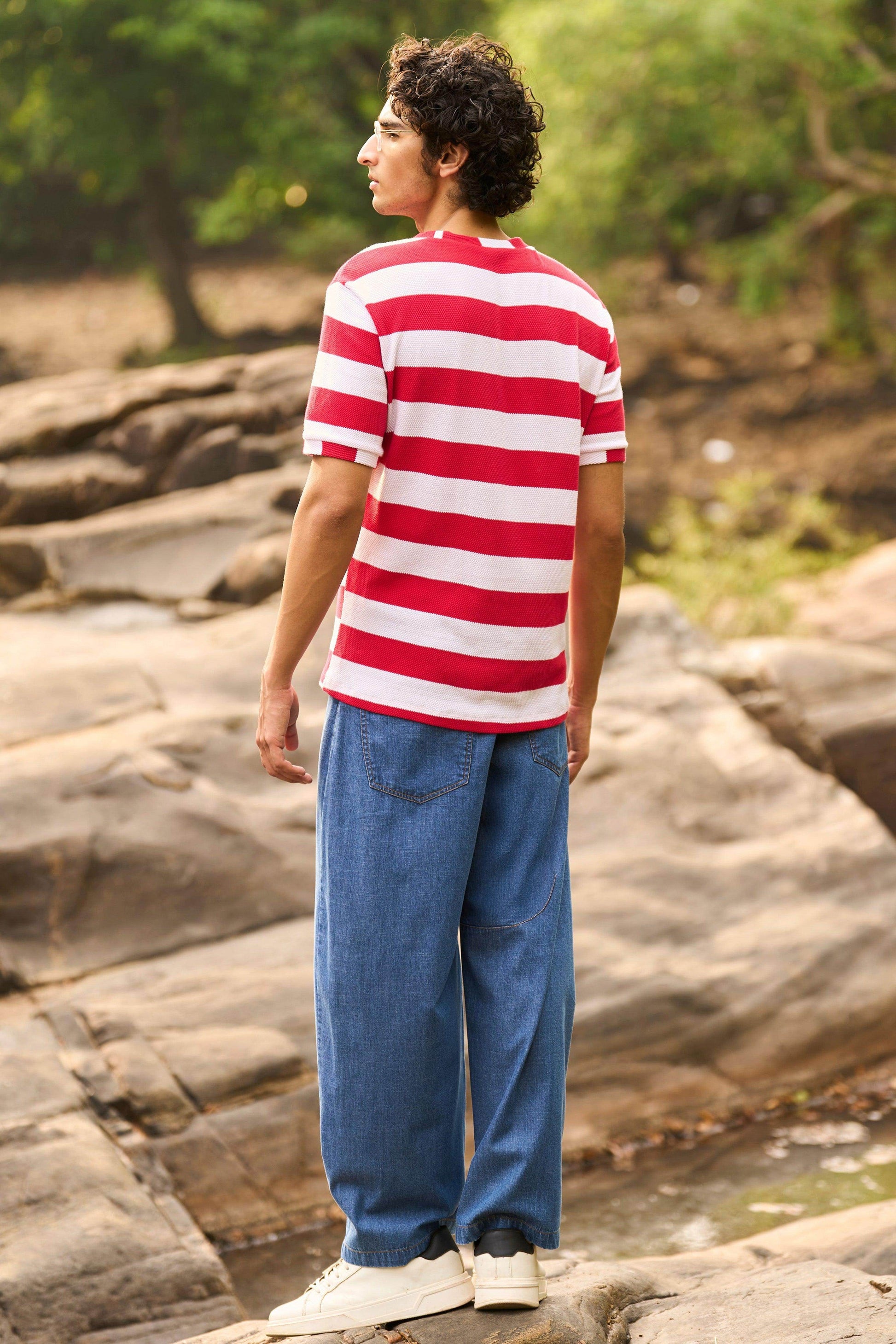 SINKER LINE TEE - dash and dot