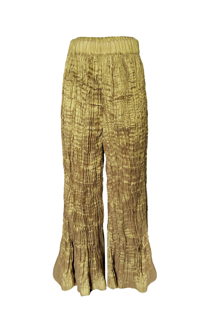 CRUSHED GOLD PANT - dash and dot dash and dot