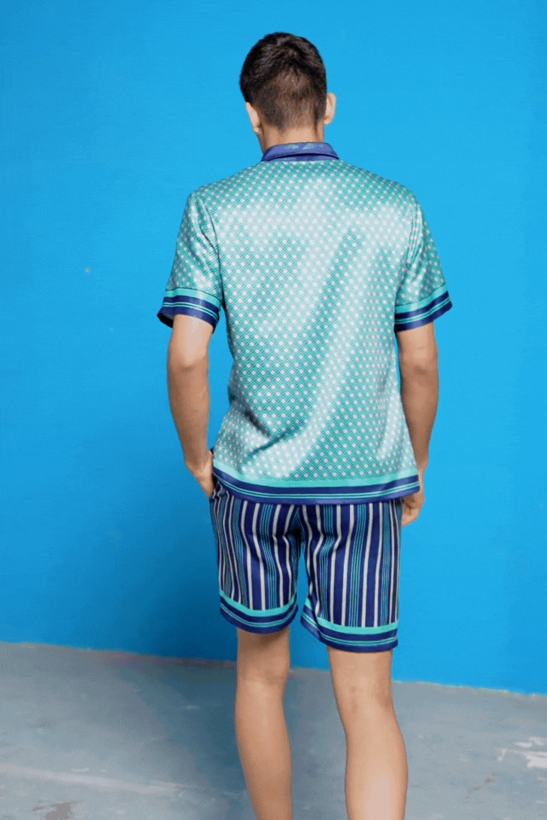 BORDER & STRIPE PRINT SET - dash and dot