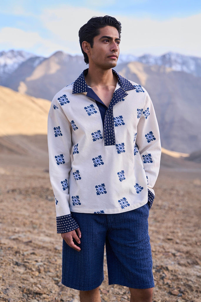 TEXTURED KNIT SHORTS - dash and dot dash and dot