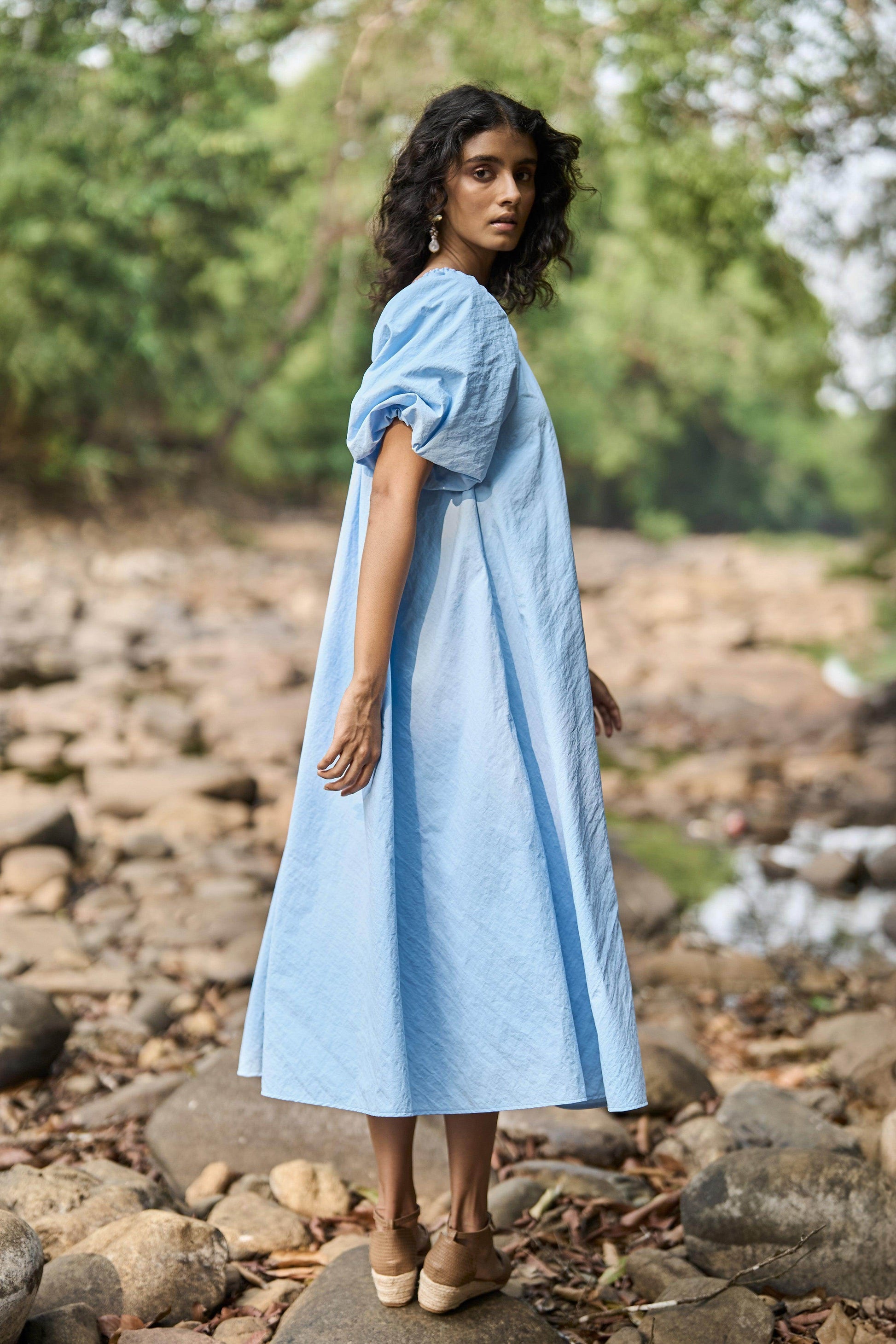 ONE-SHOULDER MIDI - dash and dot