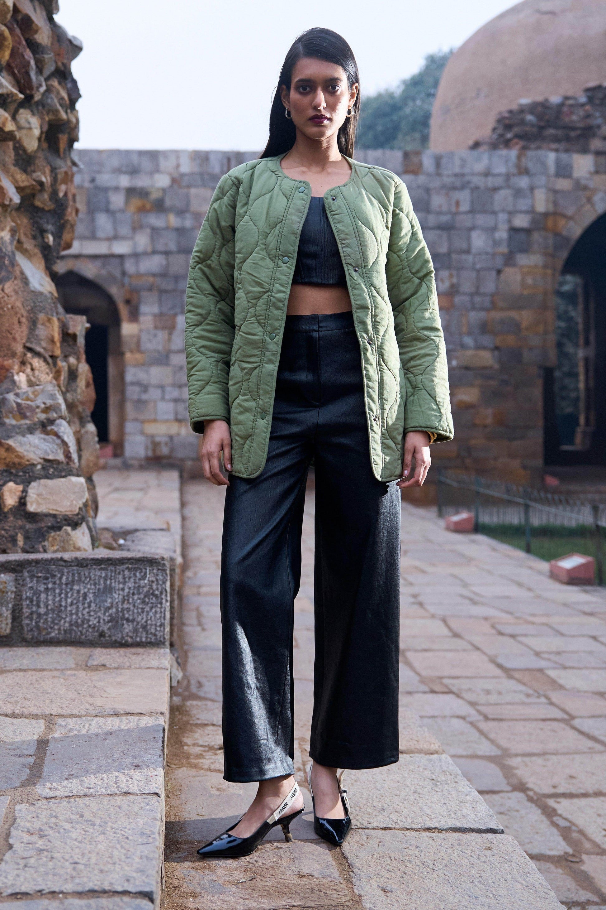 QUILTED JACKET - dash and dot