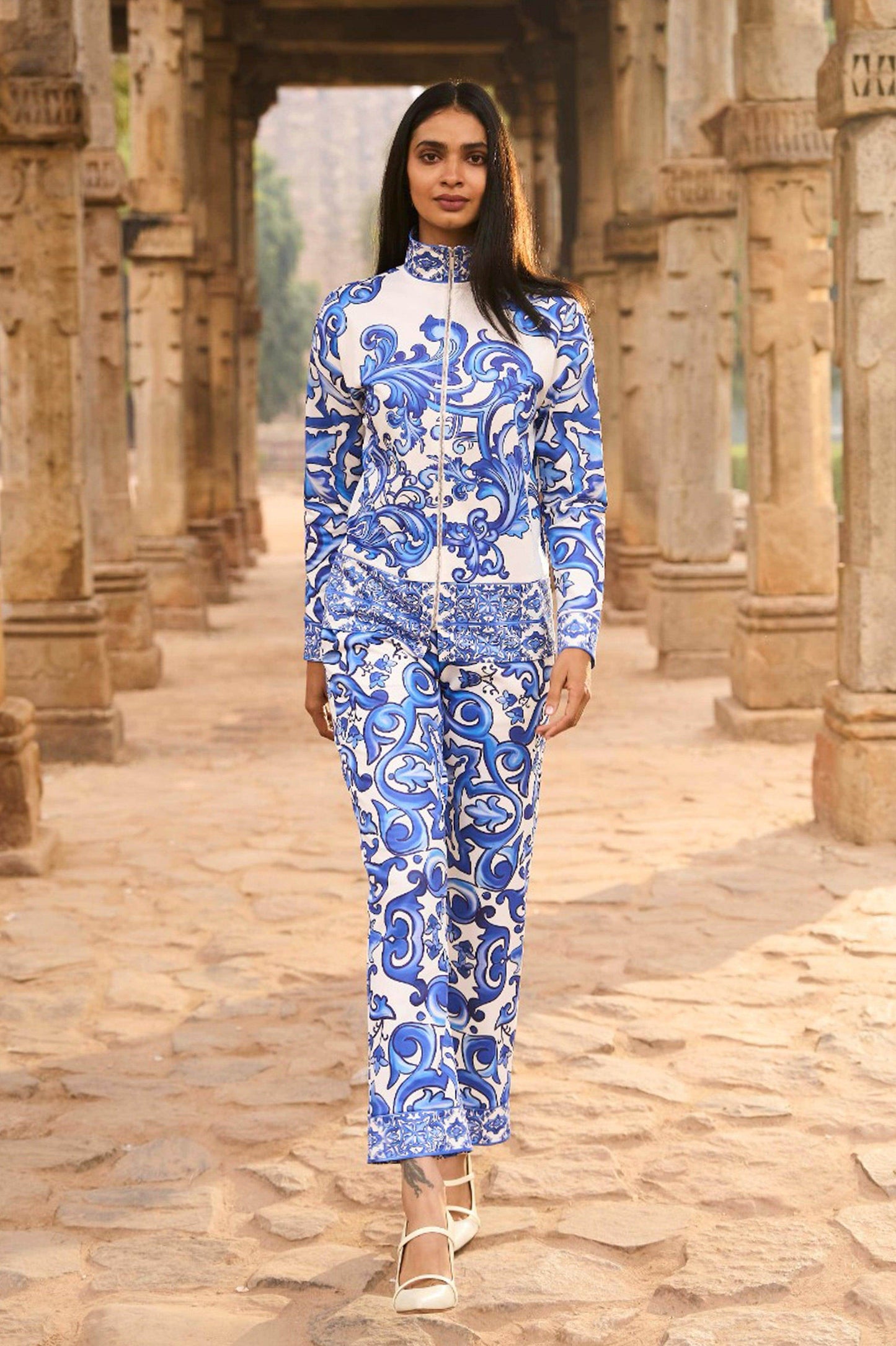 CERAMIC PRINT ZIP SET - dash and dot