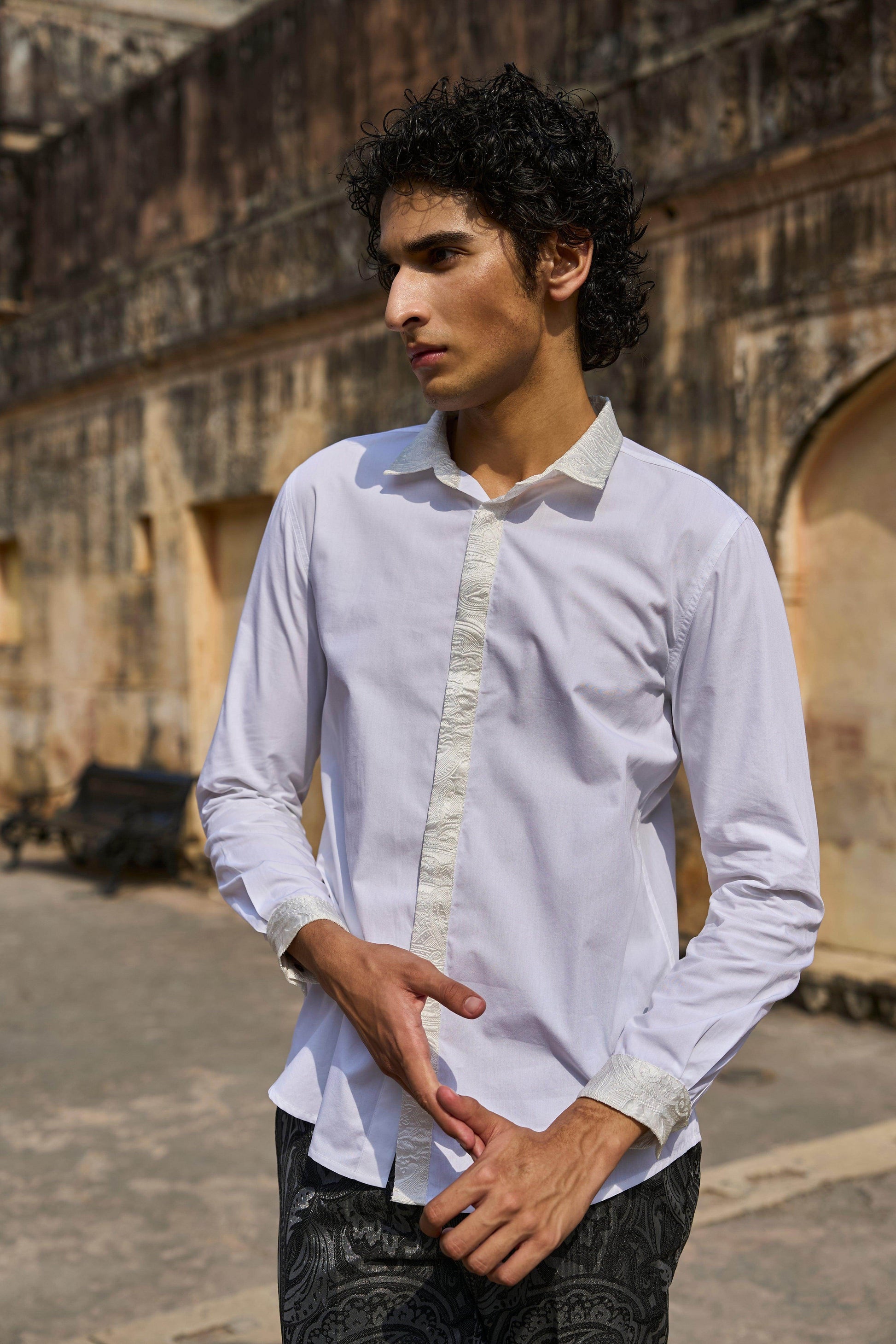 PAISLEY SUIT AND SHIRT - dash and dot