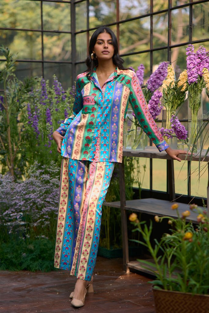 MULTI MOTIF STRIPE PANT dash and dot