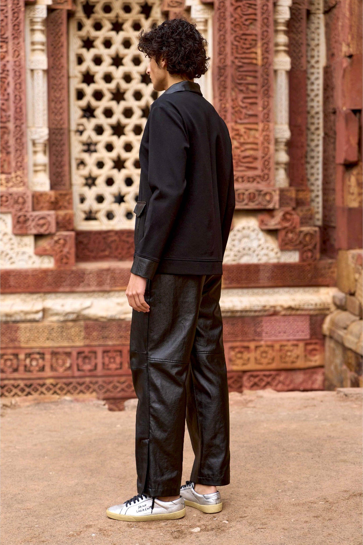 WAXED DENIM JEAN - dash and dot